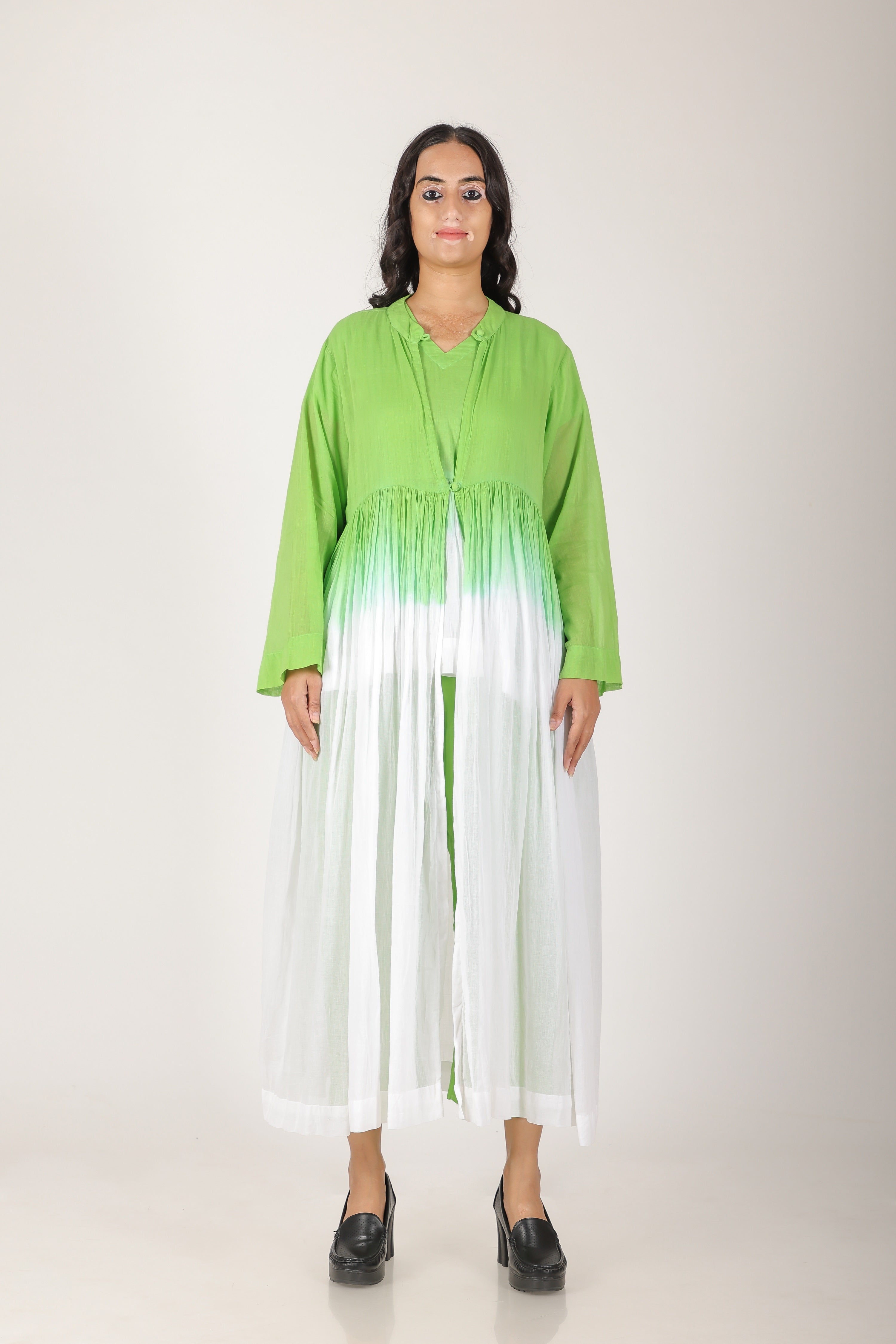 Tota green Ombare dress