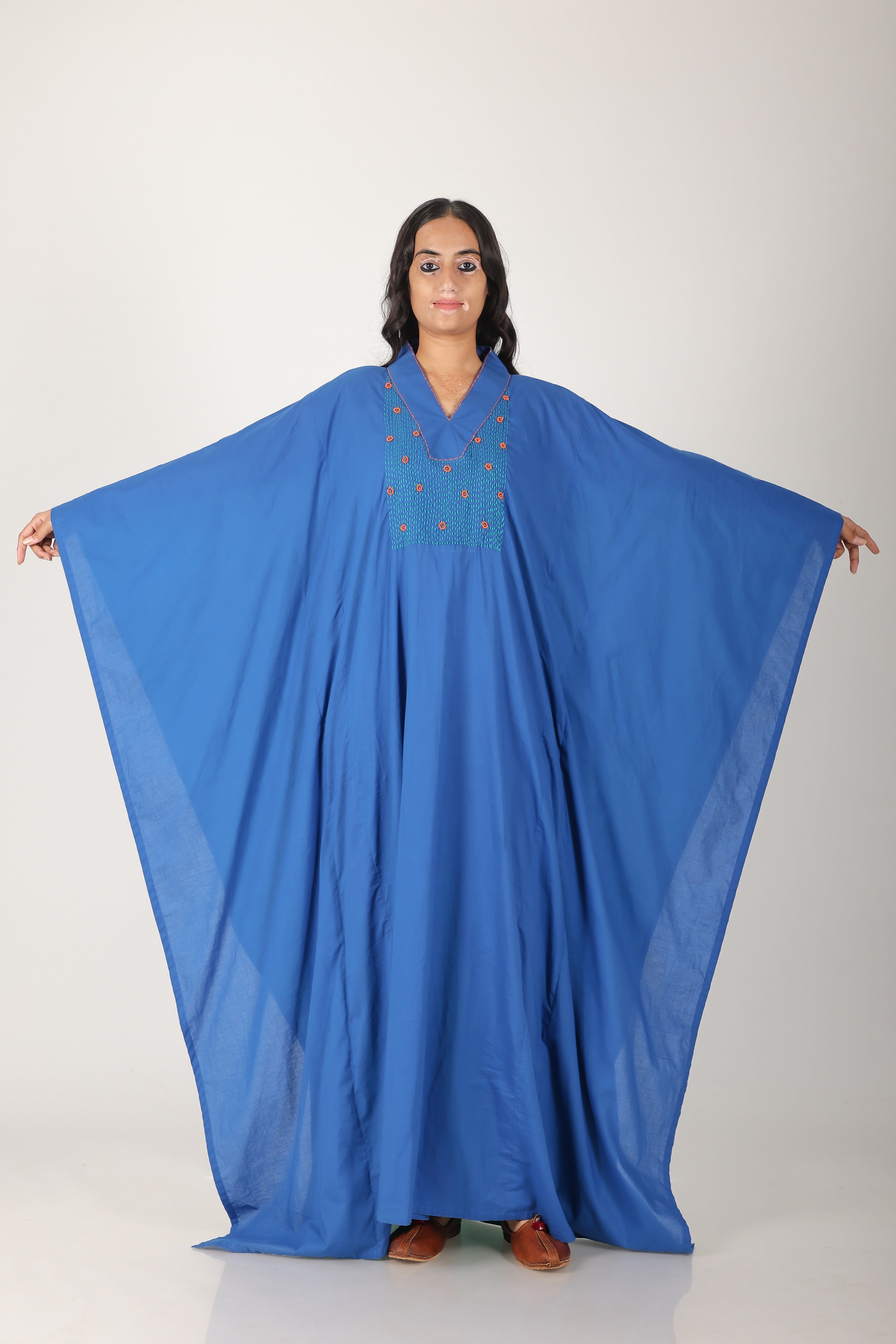 Himalayan Hara Nila Kaftan