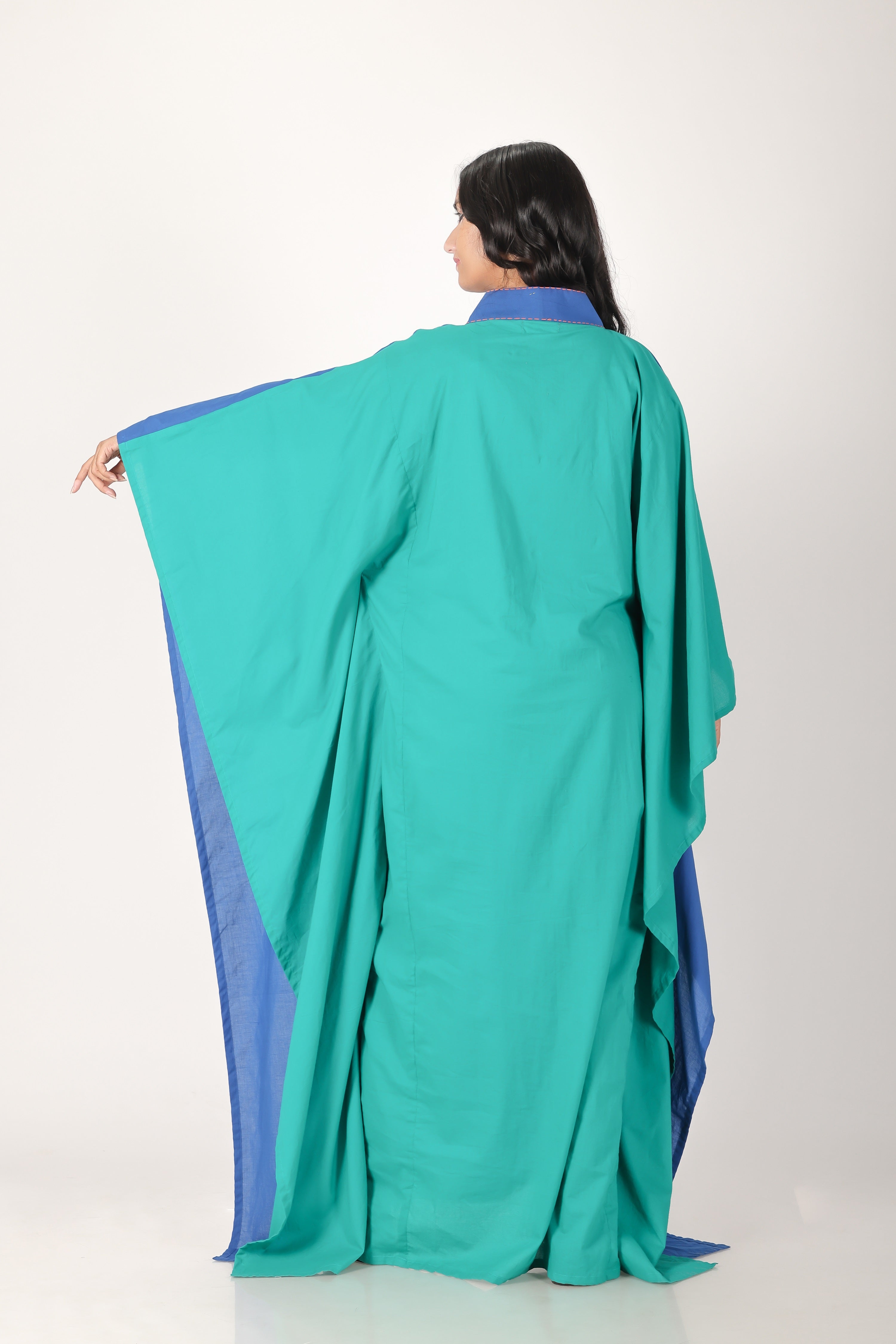 Himalayan Hara Nila Kaftan