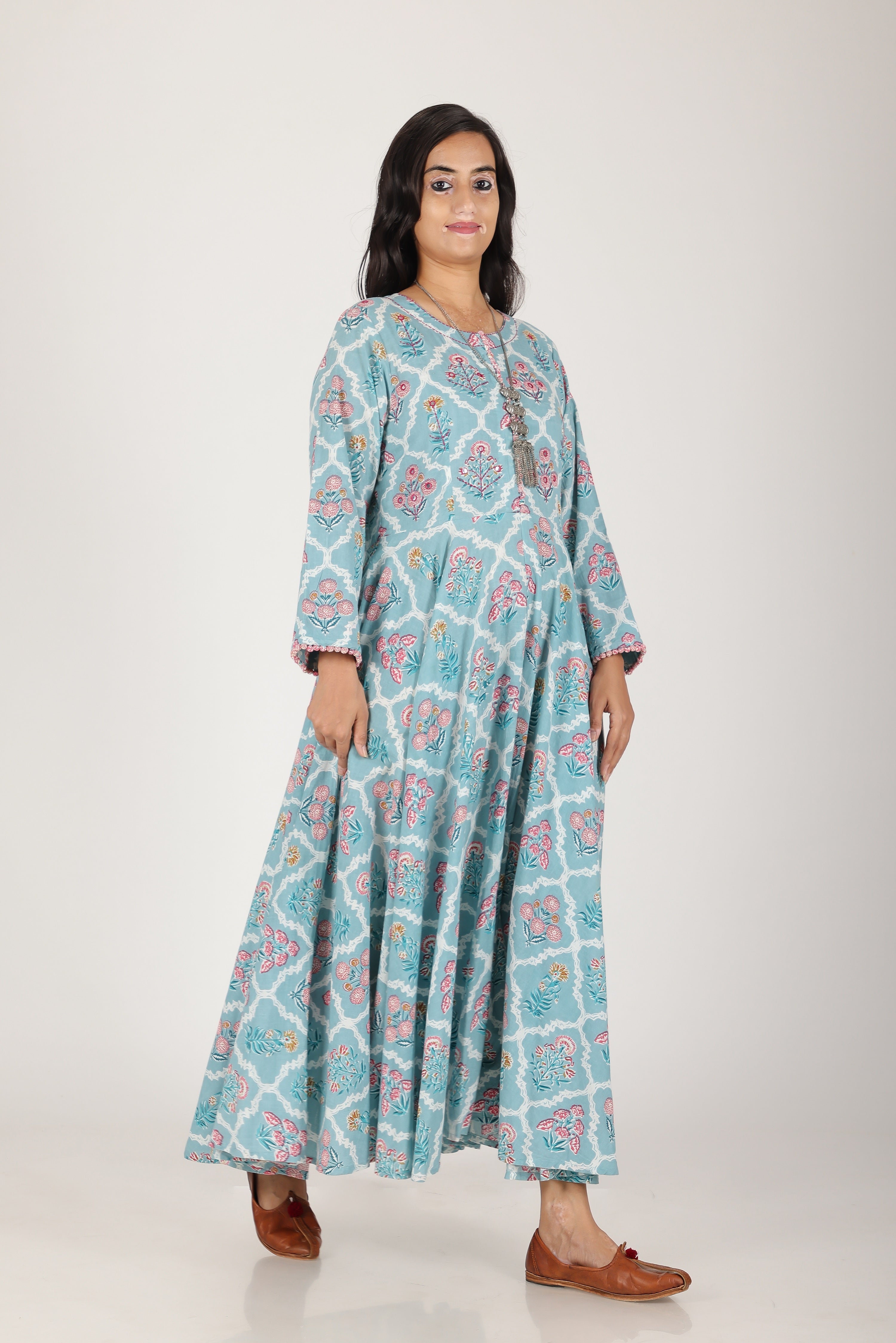 Jaipuri Mural dress