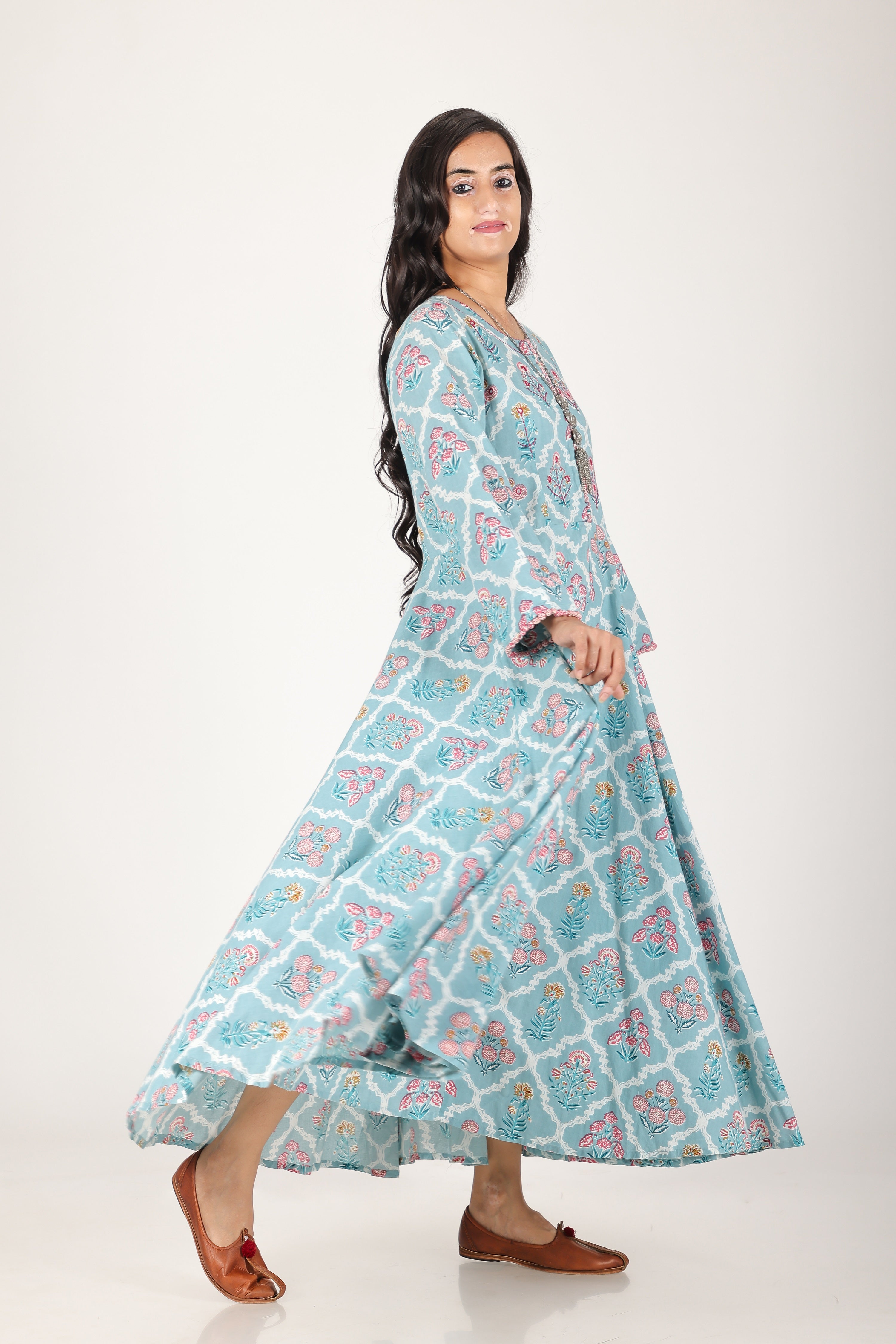 Jaipuri Mural dress