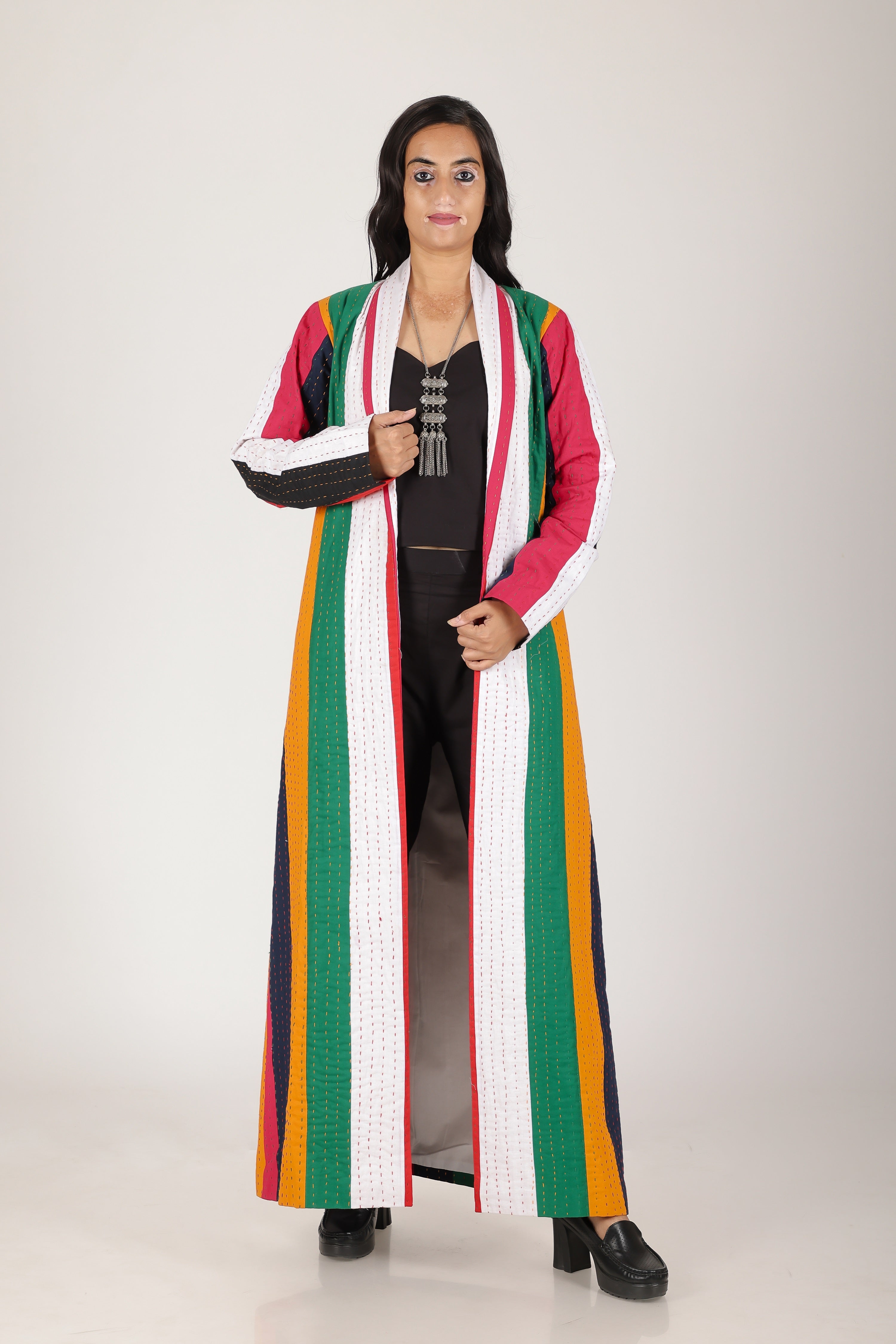 RANGILI LINE LONG JACKET