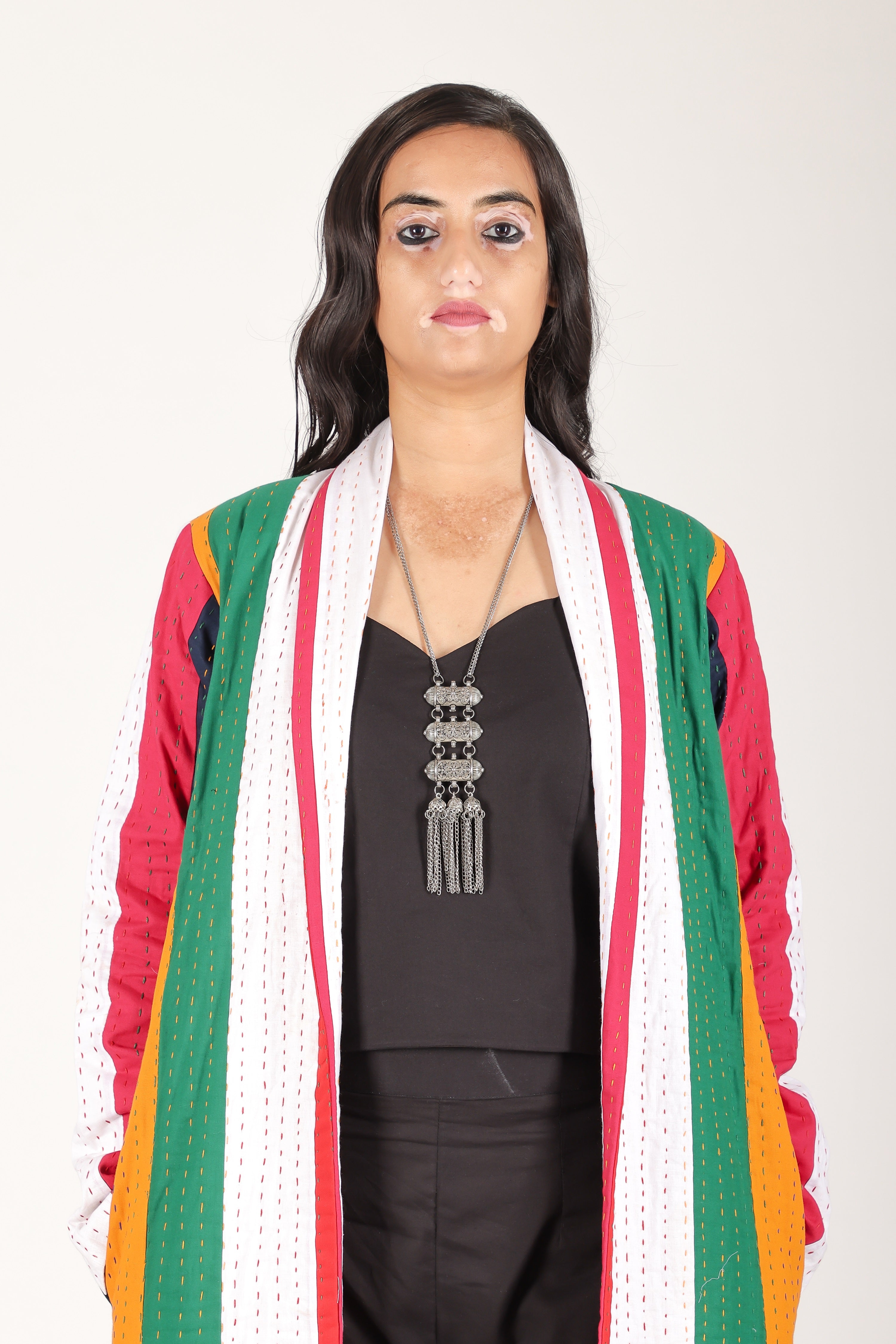 RANGILI LINE LONG JACKET